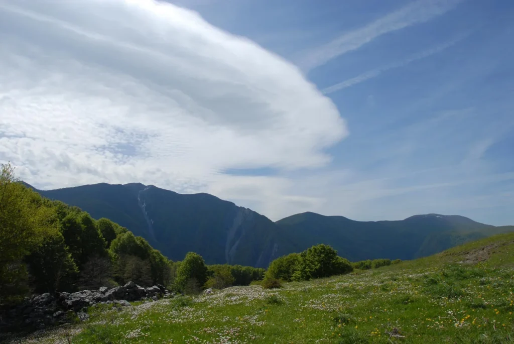 Panorama Via del Sale, Verbicaro -Parco nazionale del Pollino - Trekking in Calabria